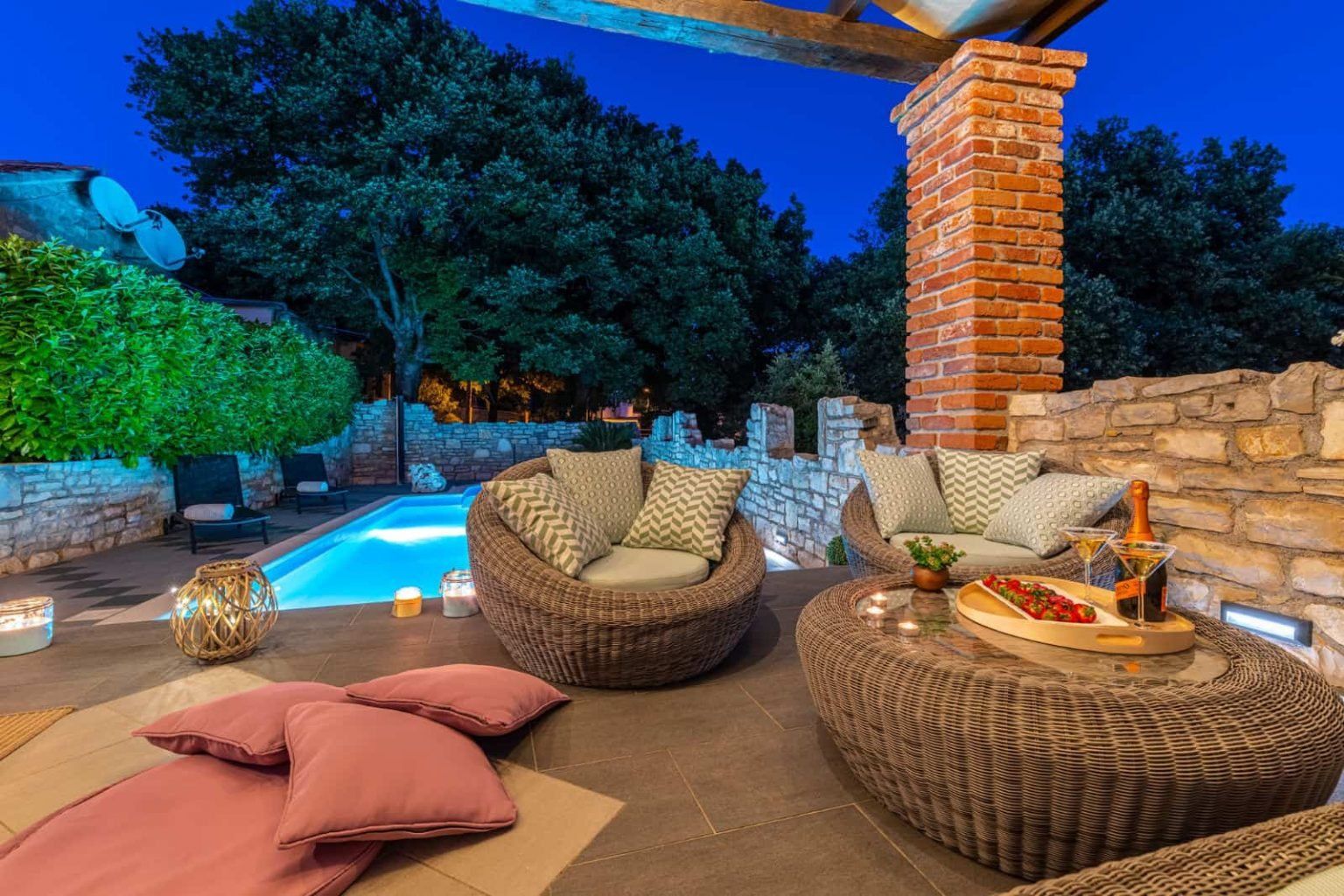 Steinhaus Villa mit Pool | Villa Gora